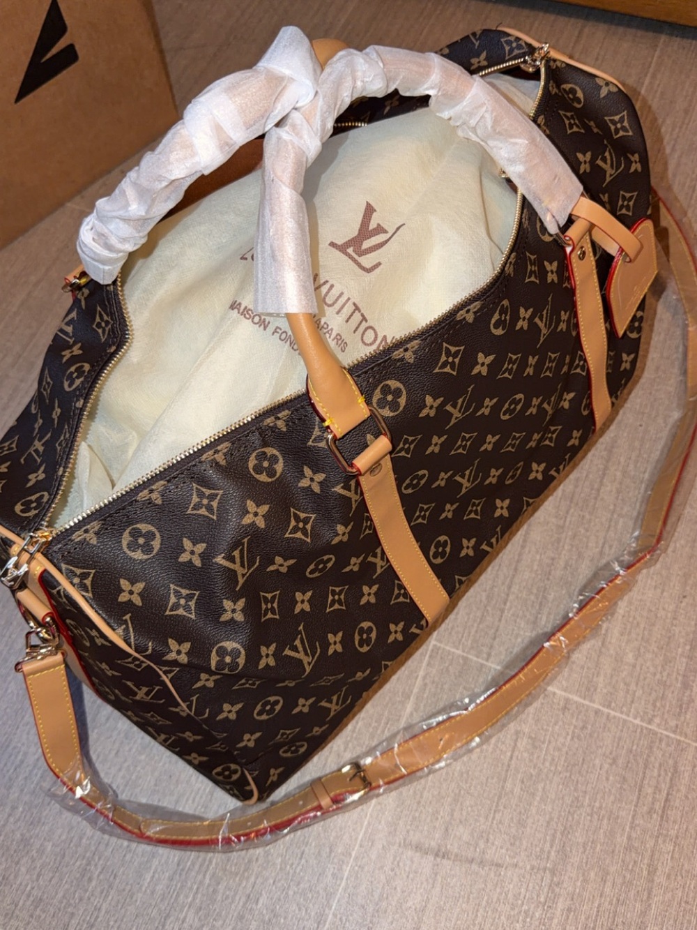 Louis Vuitton Brown duffle
